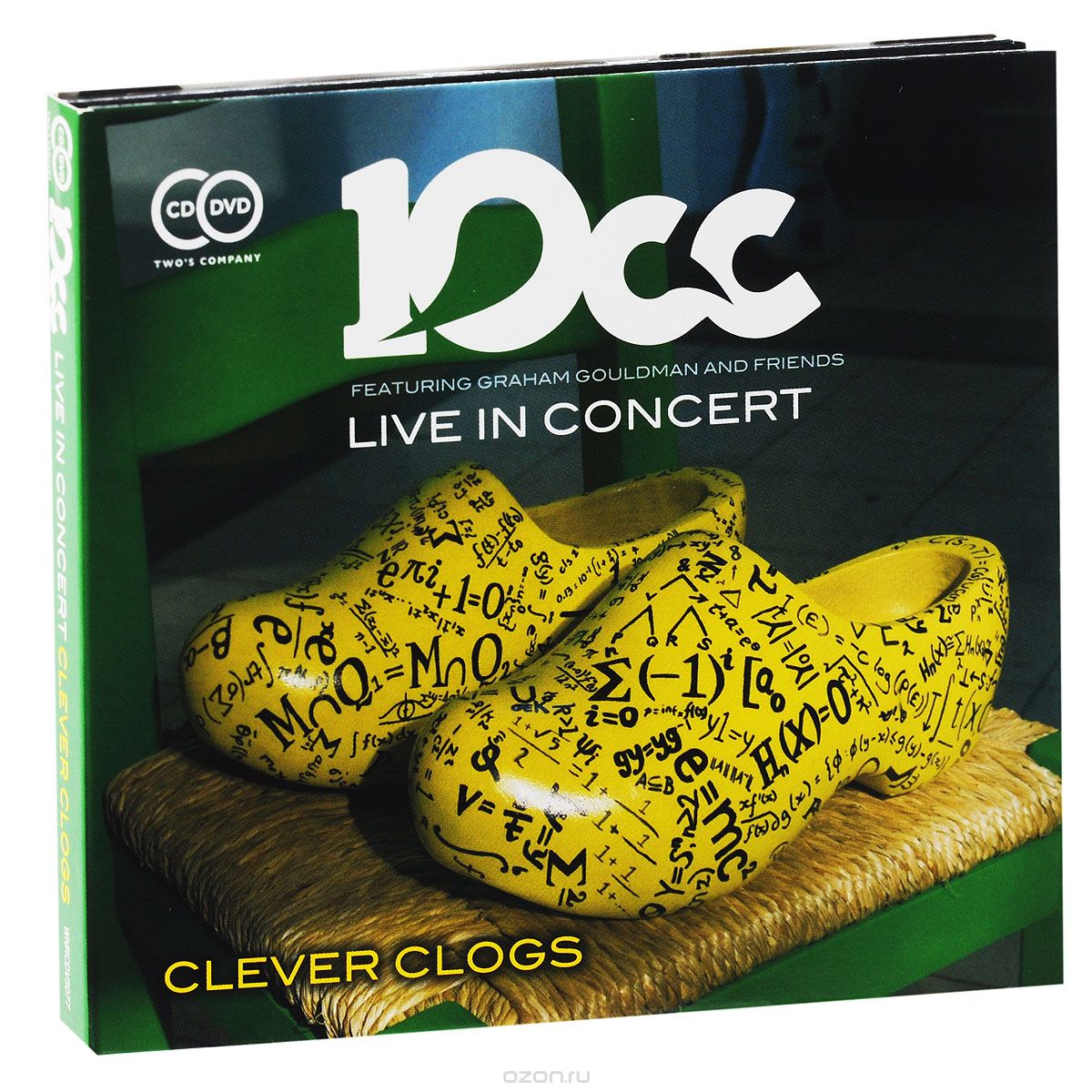 10CC. Live In Concert. Clever Clogs (CD + DVD)