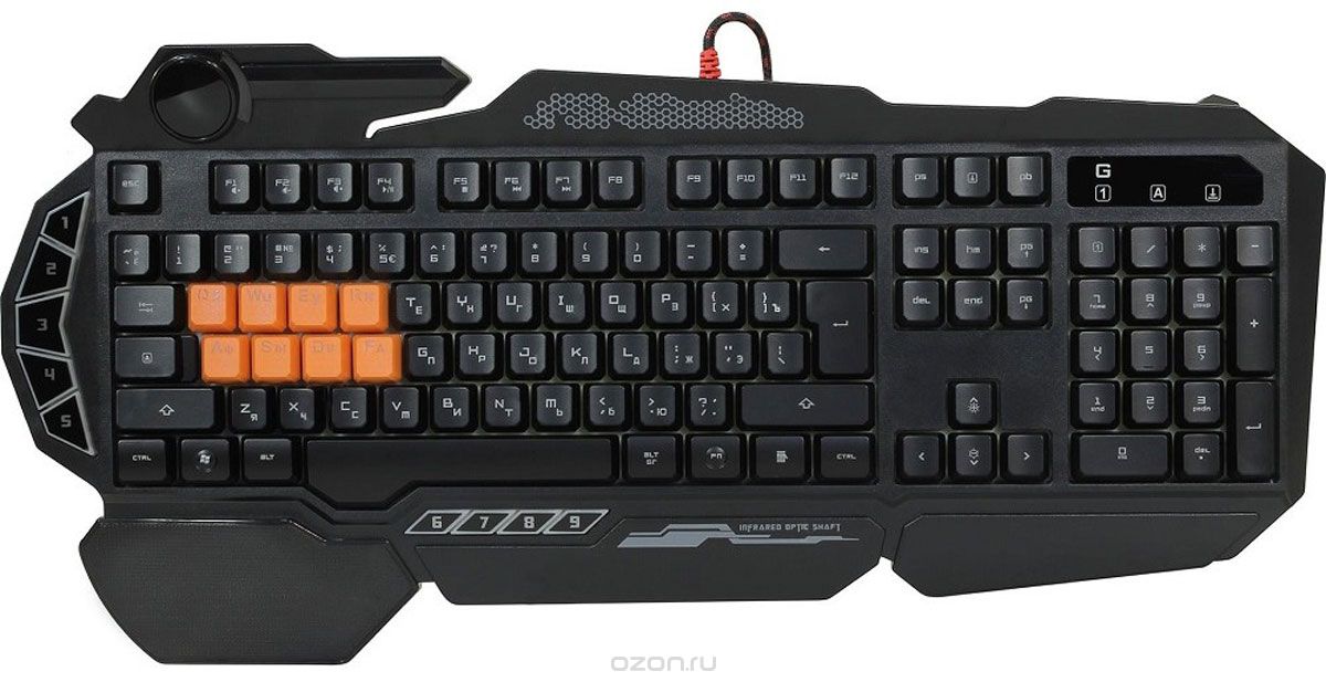 A4Tech Bloody B318, Black игровая клавиатура
