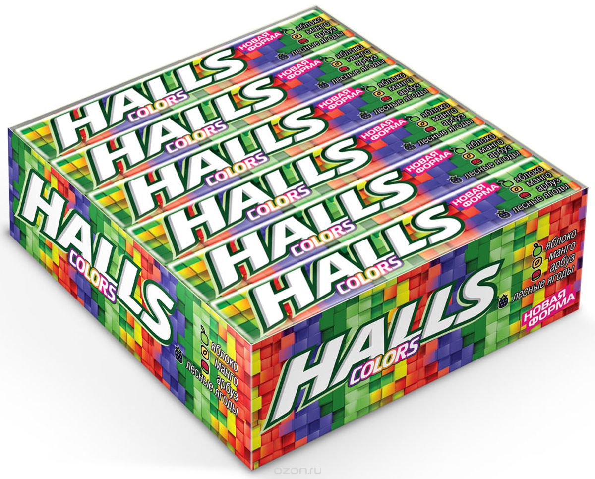 Halls Colors   , 12   25 