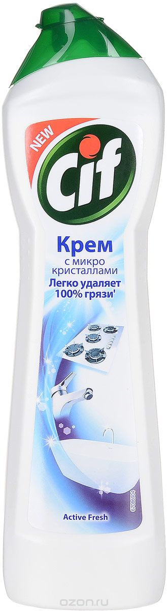 Cif Чистящий крем "Active Fresh", универсальный, 500 мл