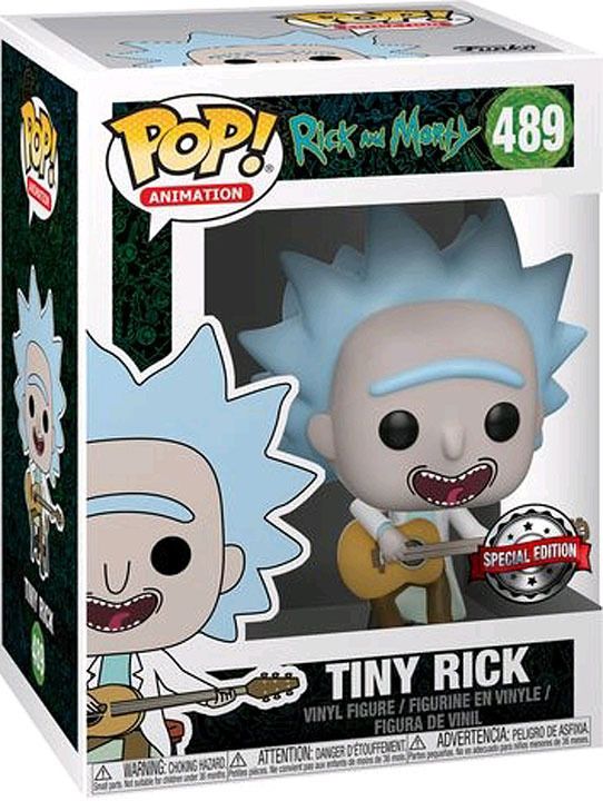  Funko POP! Vinyl: Rick & Morty: Tiny Rick w/ Guitar 34215