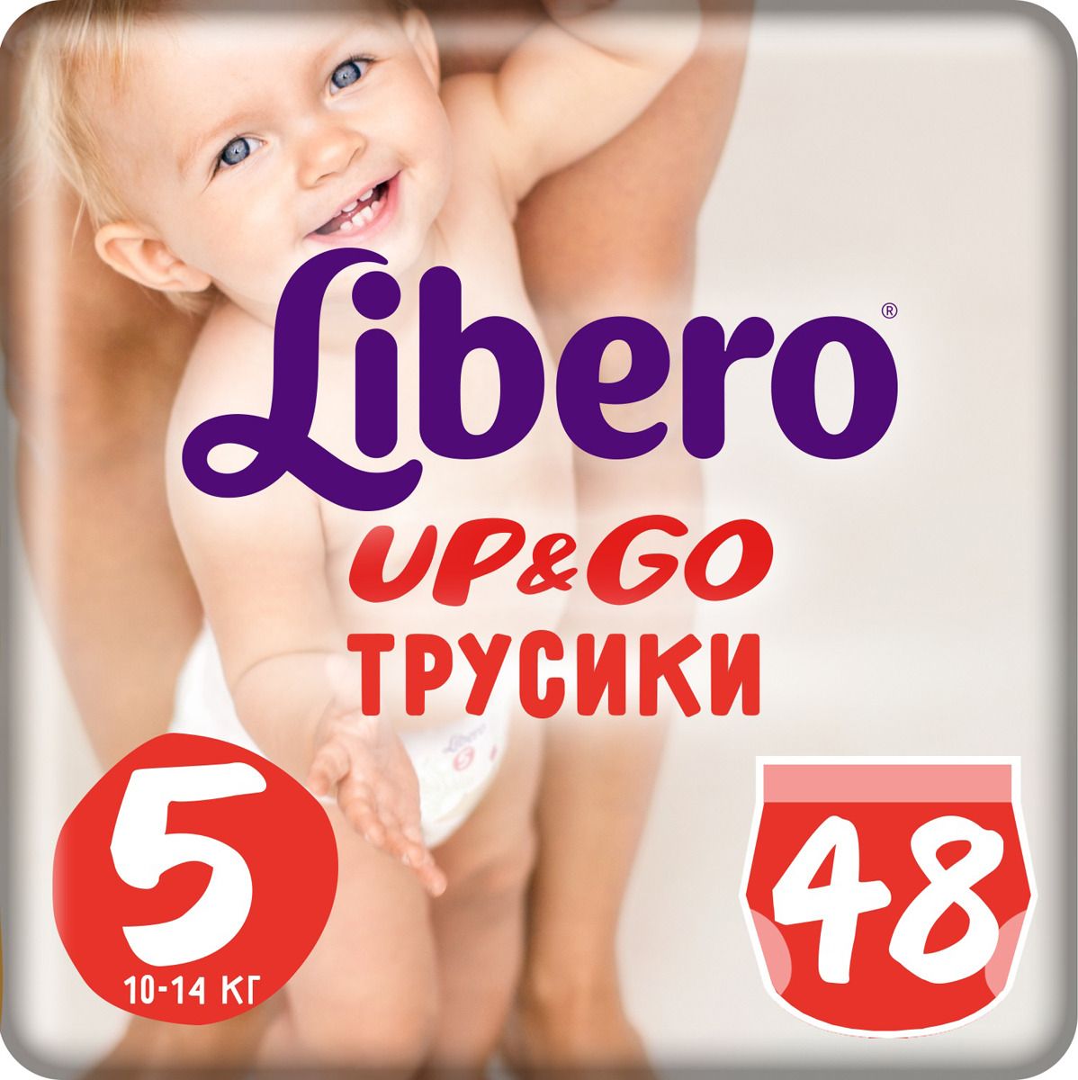 Libero  Up&Go Size 5 (10-14 ) 48 